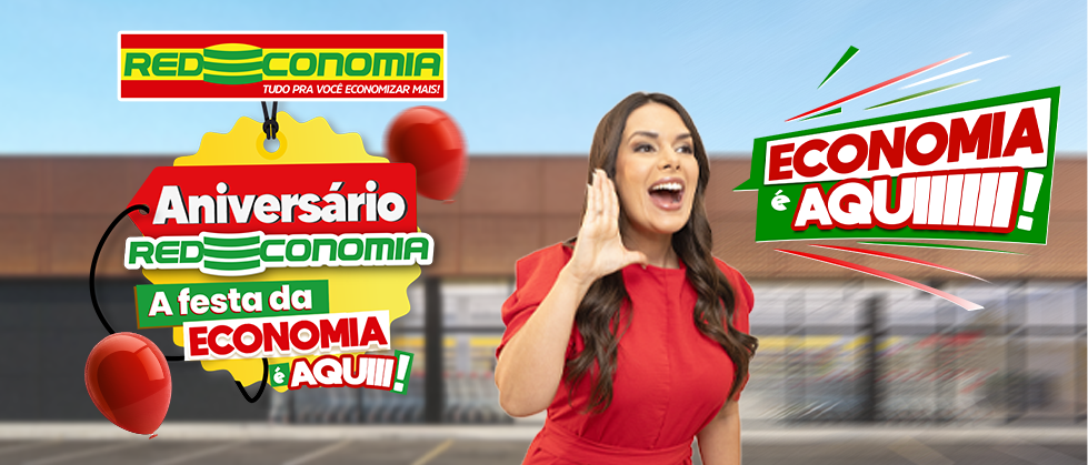 Aniversário Redeconomia - A festa da economia é aqui! Economia é aqui!