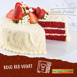 Bolo Red Velvet Vapt – CIERS – Distribuidora de Alimentos