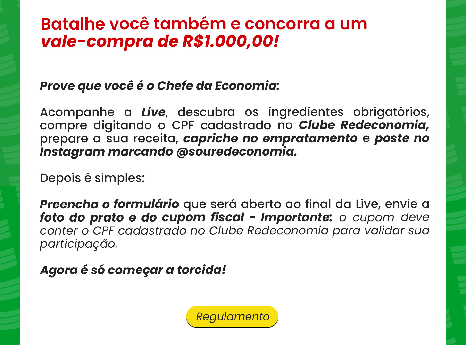 Conheça as estrelas da batalha