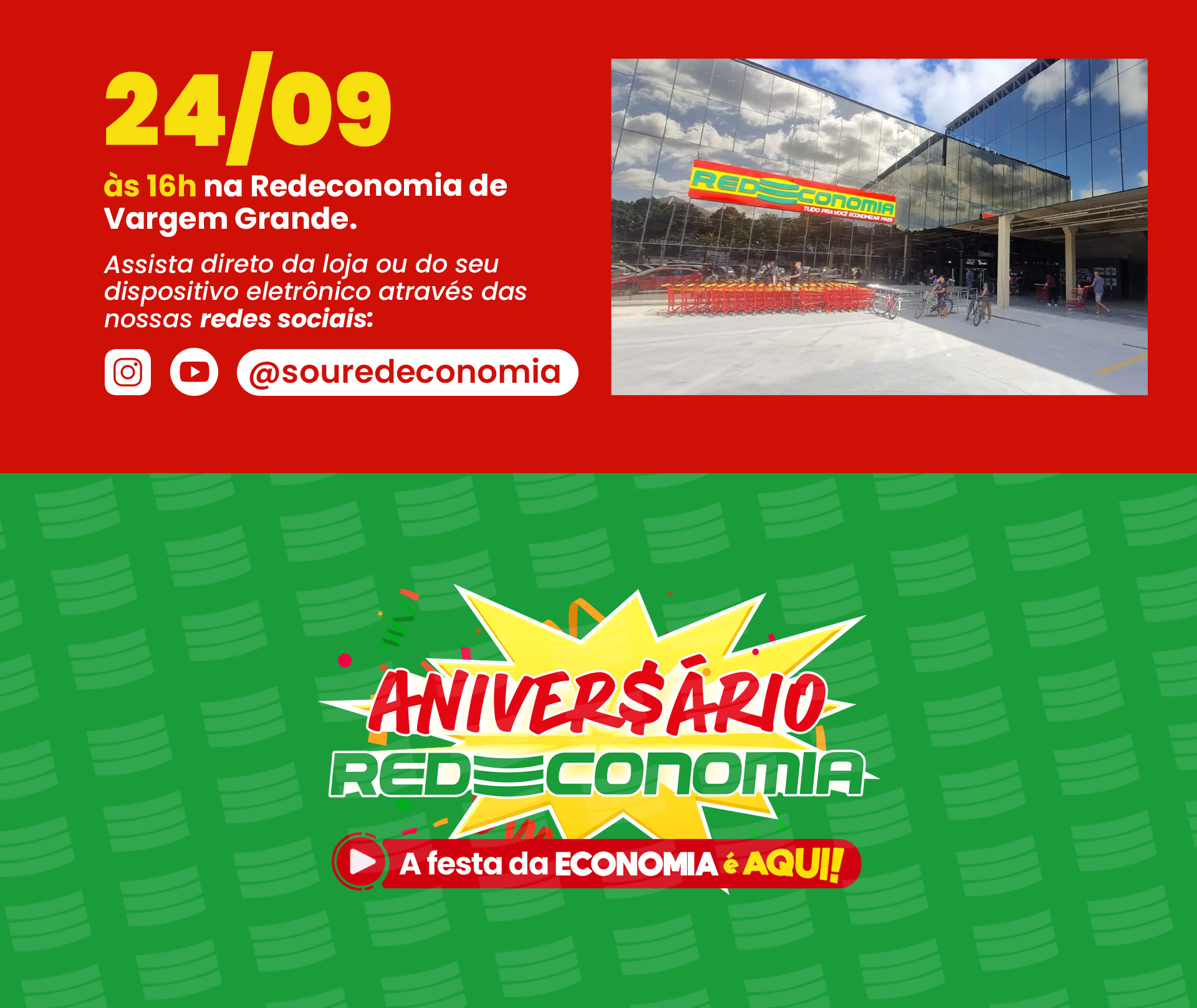 Participe! Live da Economia